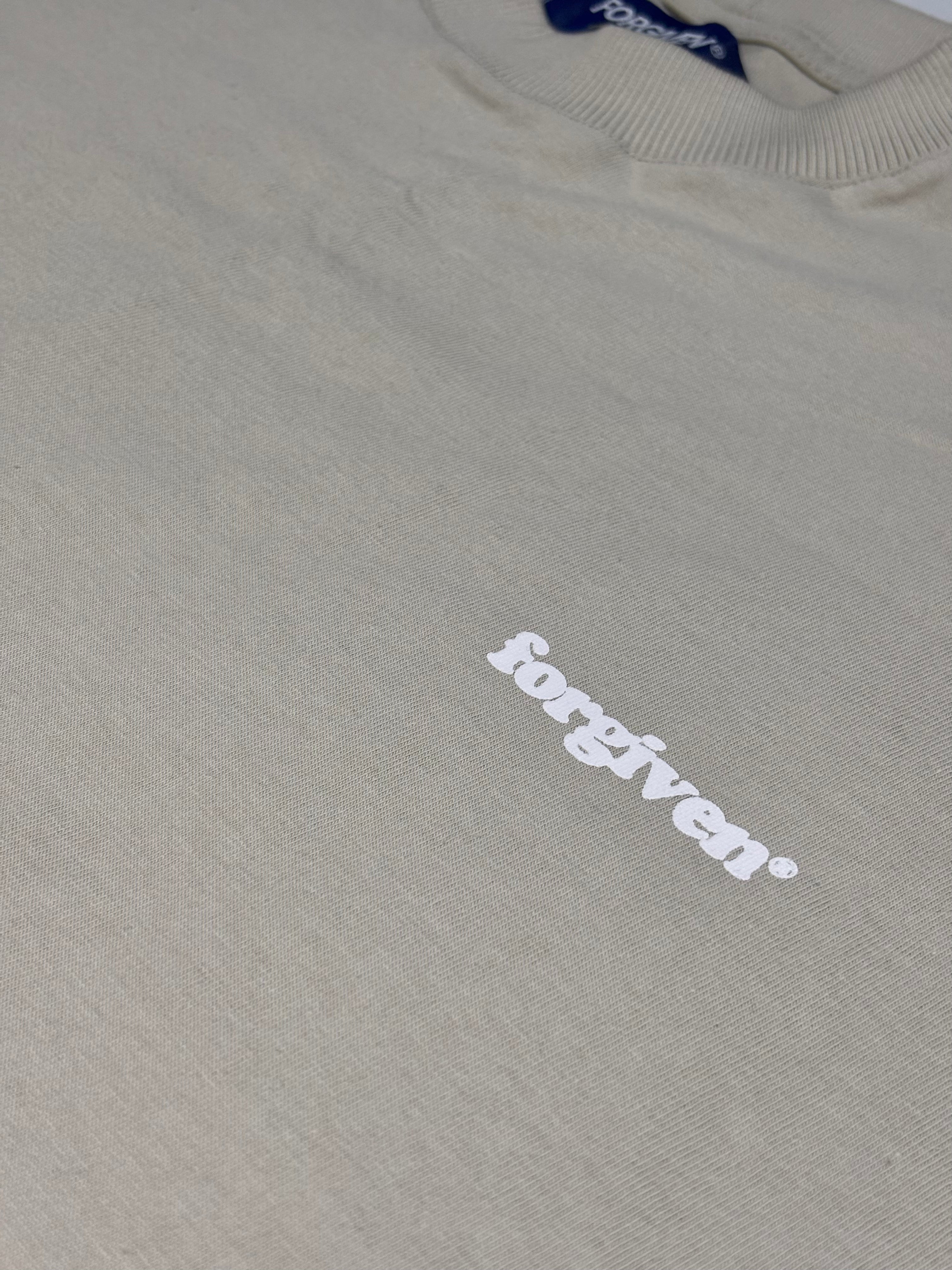 CAMISETA BOXY JUST ONE TOUCH BEGE