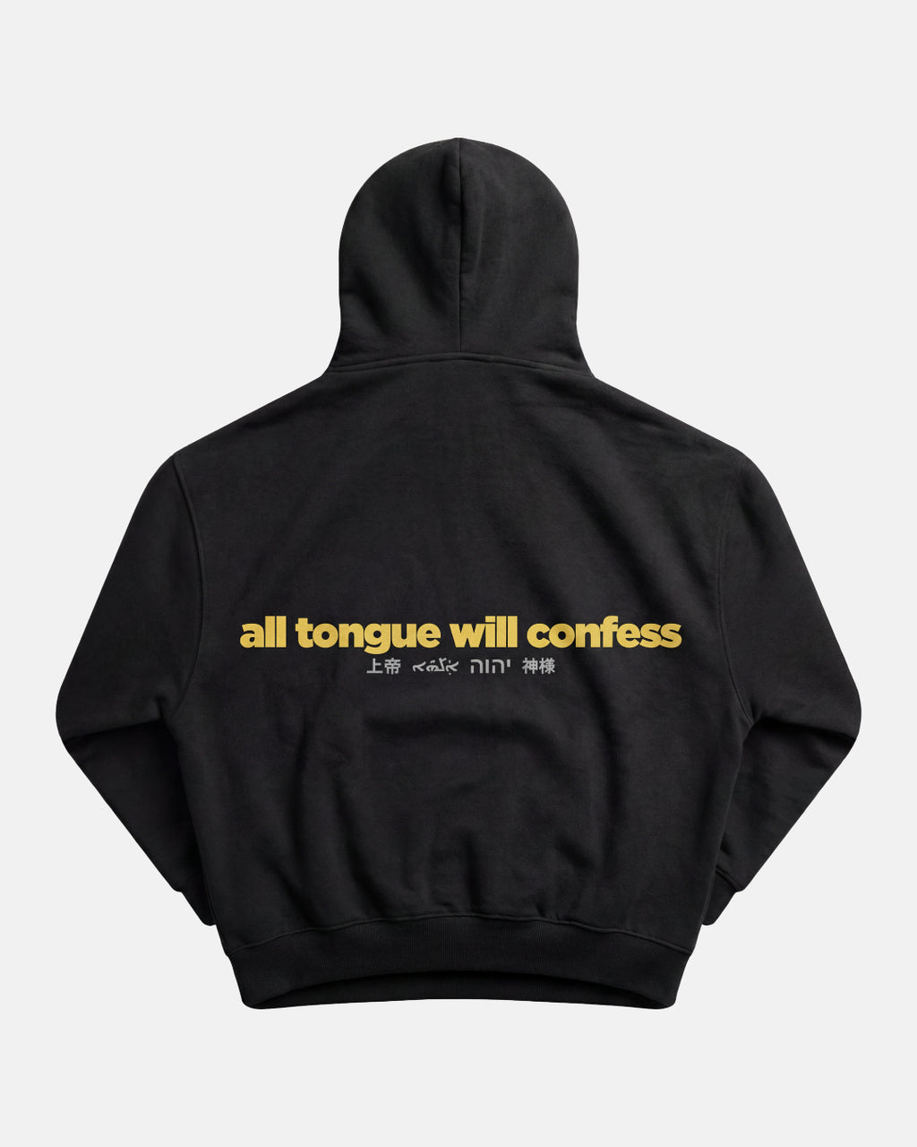 CASACO ALL TONGUE WILL CONFESS PRETO