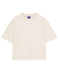 CAMISETA BOXY THERE I WILL BE BEGE