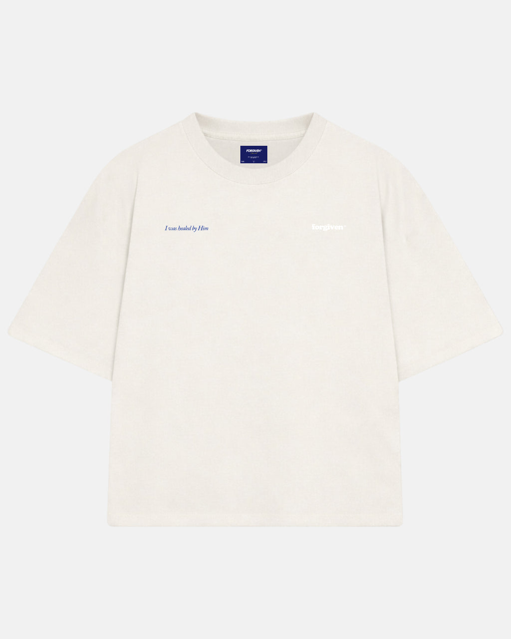 CAMISETA BOXY JUST ONE TOUCH BEGE