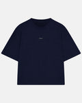 CAMISETA BOXY DO NOT FEAR AZUL MARINHO