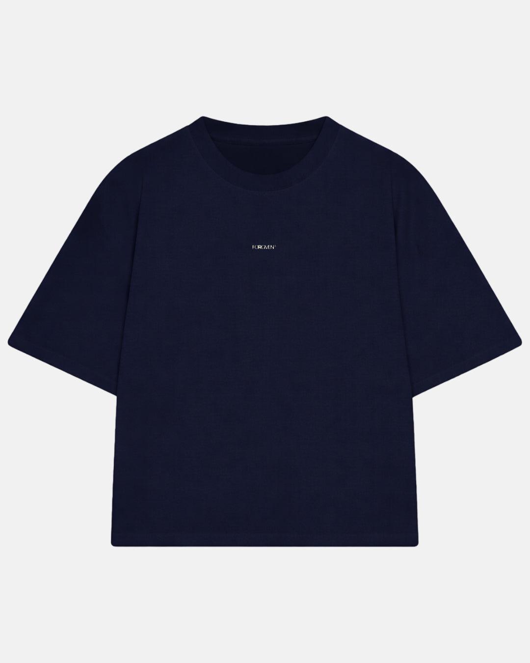 CAMISETA BOXY DO NOT FEAR AZUL MARINHO