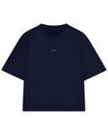 CAMISETA BOXY DO NOT FEAR AZUL MARINHO
