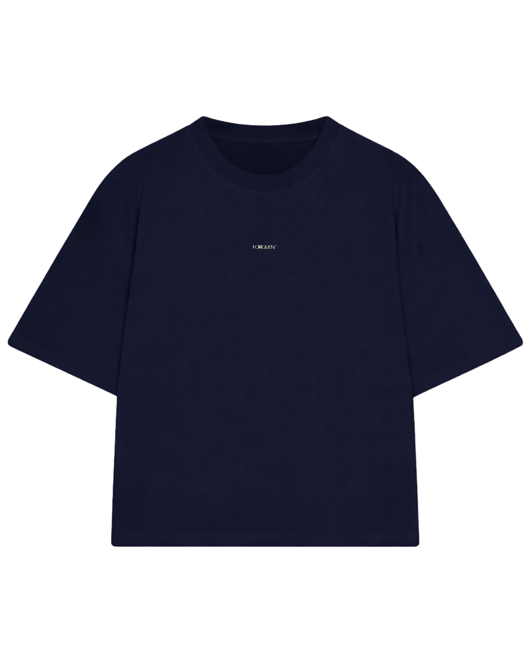 CAMISETA BOXY DO NOT FEAR AZUL MARINHO