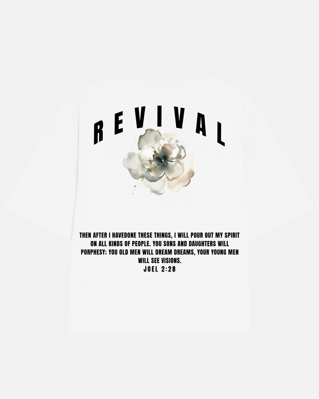 CAMISETA OVERSIZED REVIVAL BRANCA