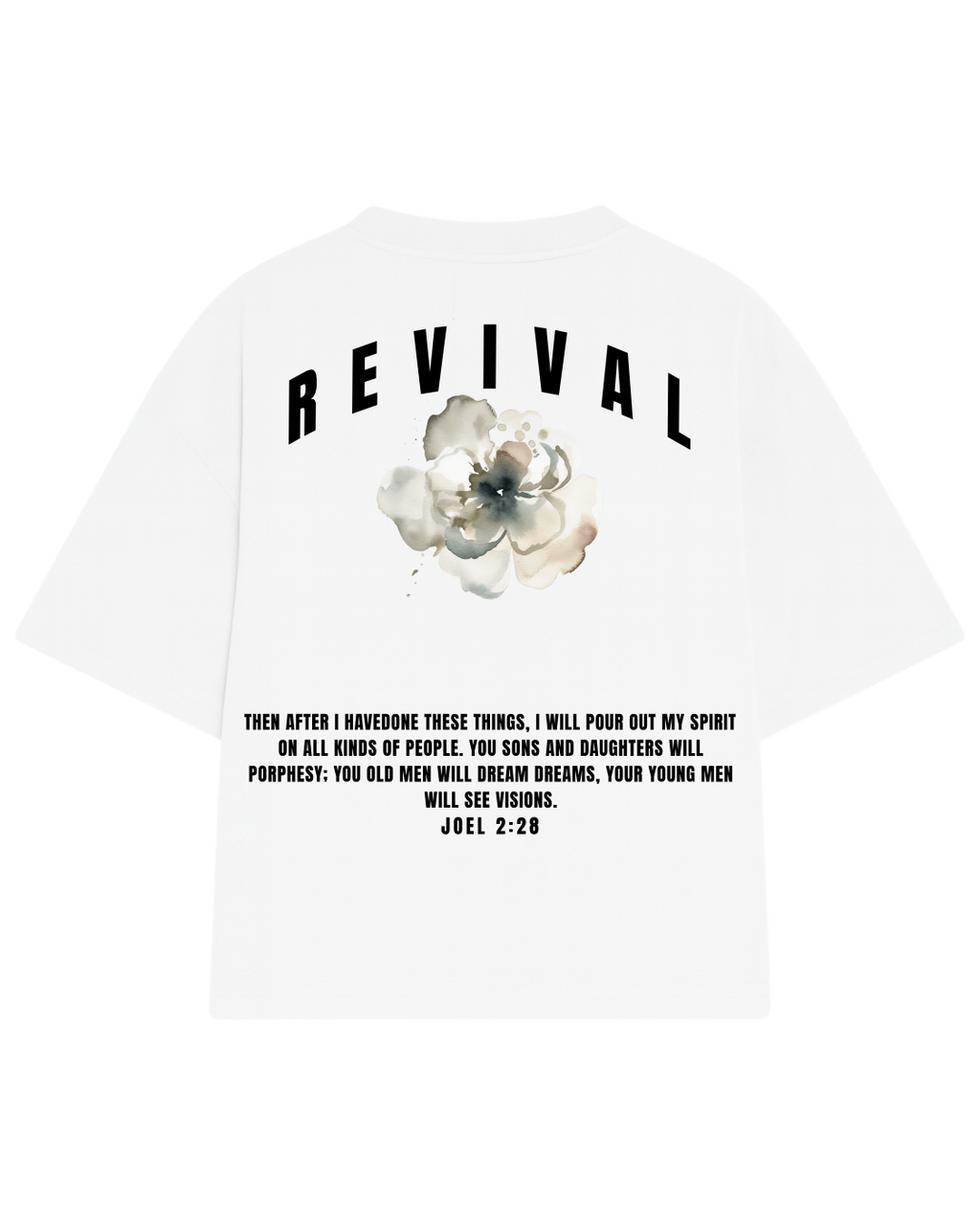 CAMISETA OVERSIZED REVIVAL BRANCA