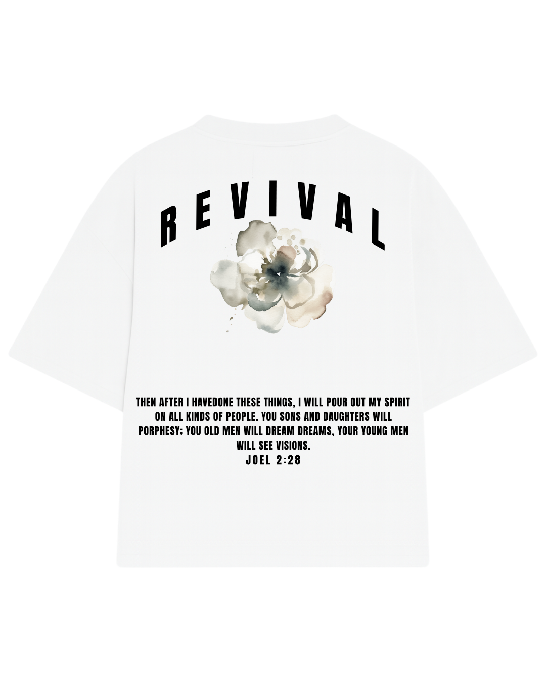 CAMISETA OVERSIZED REVIVAL BRANCA