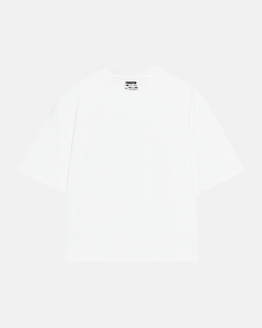 CAMISETA OVERSIZED LIVING WORD BRANCA