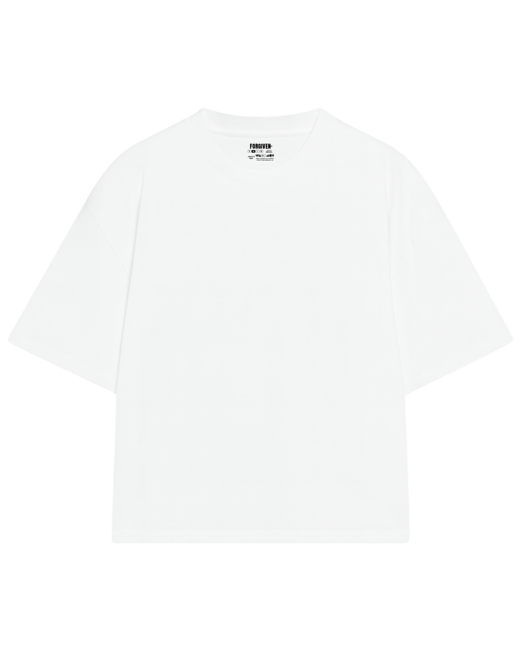 CAMISETA OVERSIZED LIVING WORD BRANCA