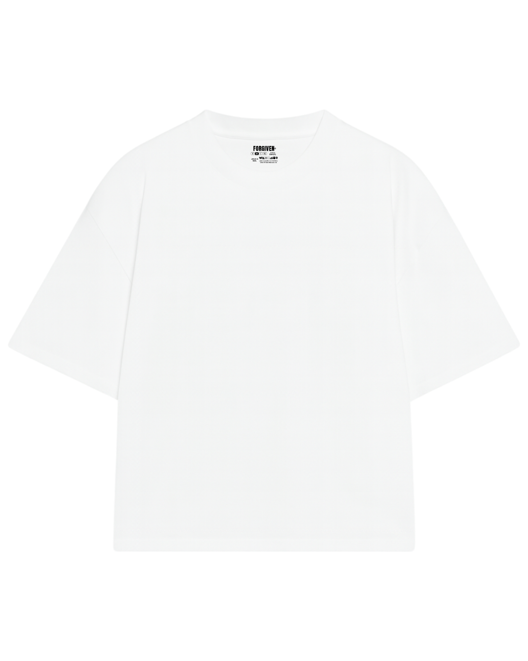 CAMISETA OVERSIZED LIVING WORD BRANCA