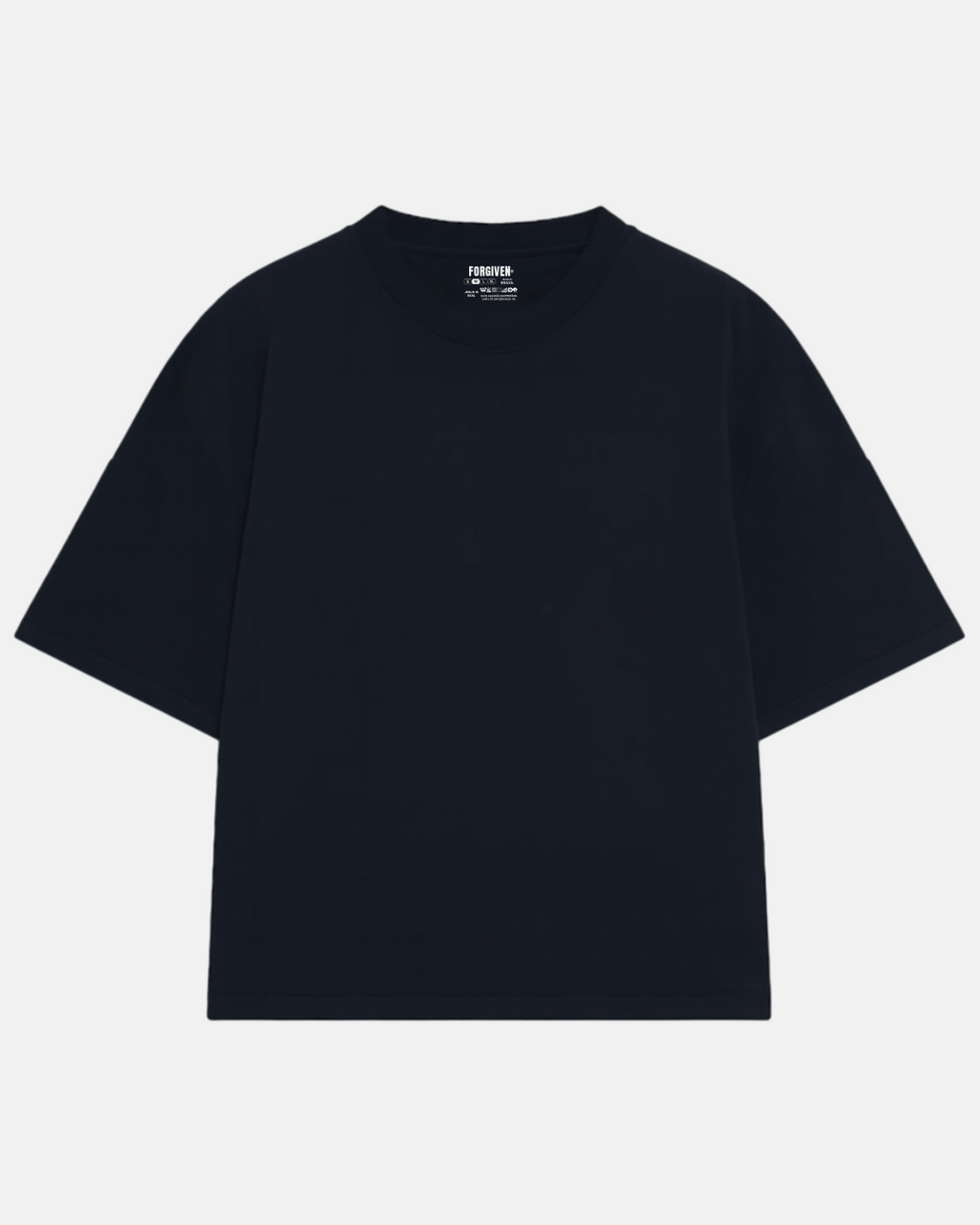 CAMISETA OVERSIZED LIVING WORD PRETA