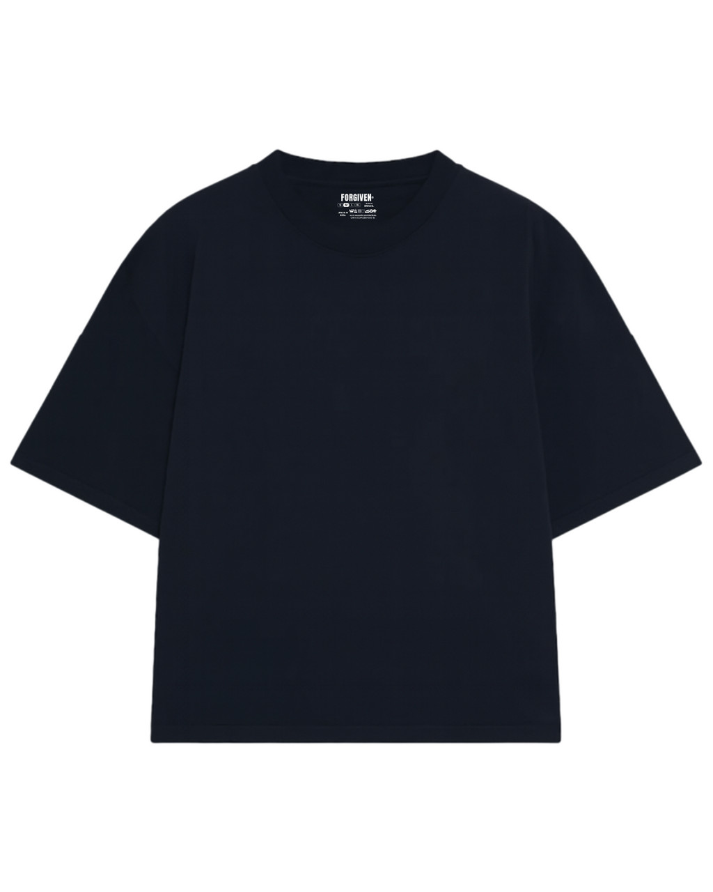 CAMISETA OVERSIZED LIVING WORD PRETA