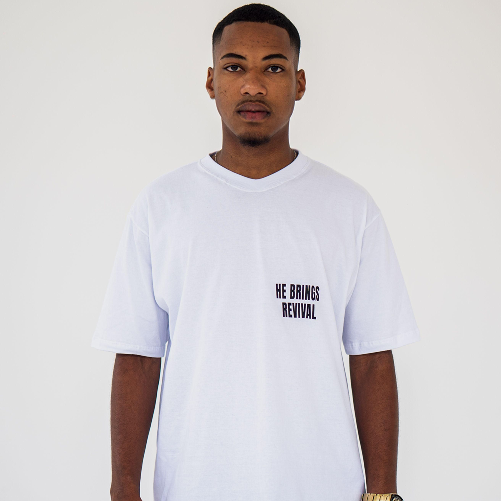 CAMISETA OVERSIZED REVIVAL BRANCA