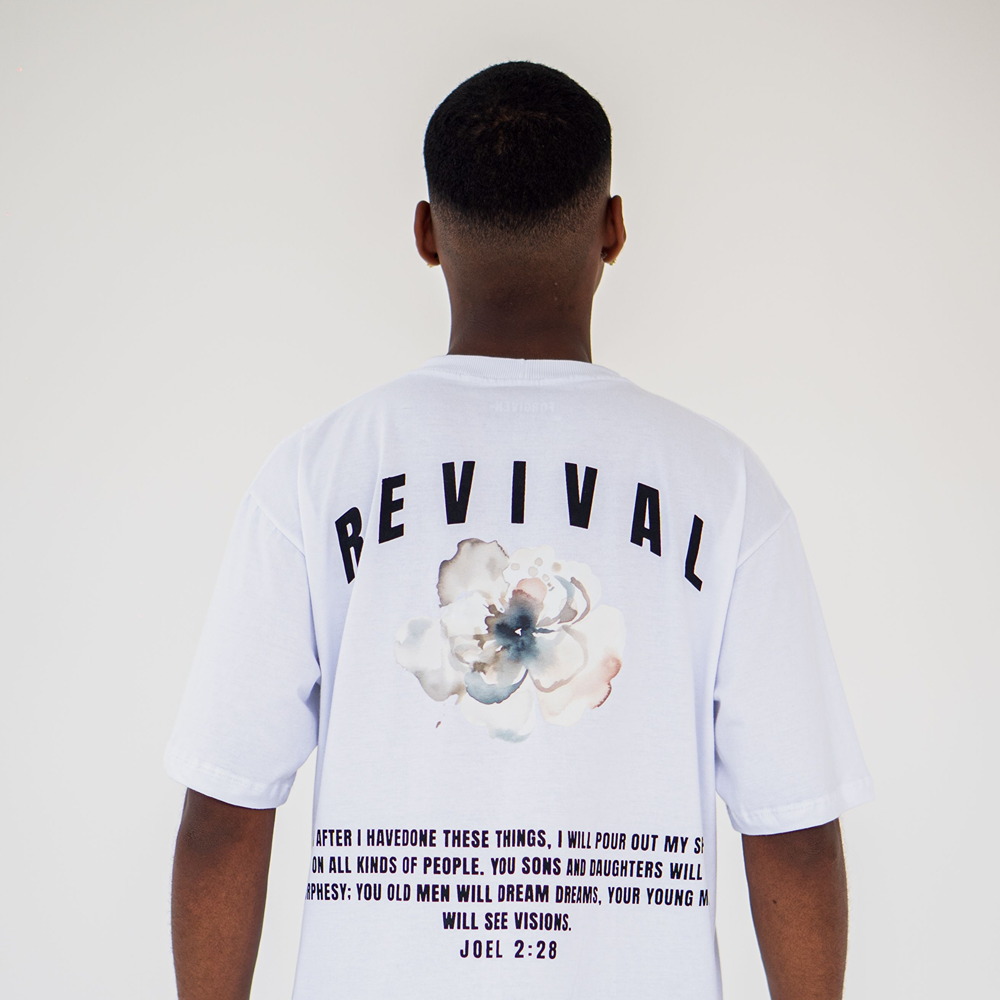 CAMISETA OVERSIZED REVIVAL BRANCA