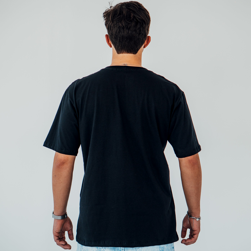 CAMISETA OVERSIZED FORGIVEN PRETO