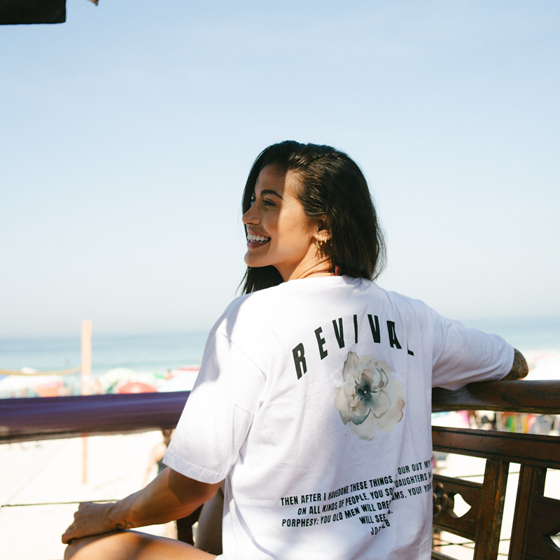 CAMISETA OVERSIZED REVIVAL BRANCA